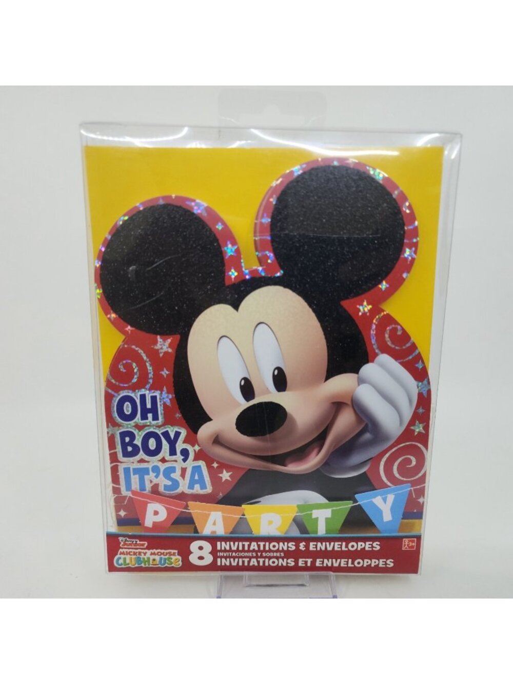 Disney Mickey Mouse Clubhouse Birthday Party Invitations & Envelopes 8-Count
